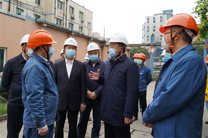 瀘州市委書記劉強(qiáng)帶隊到瀘天化督導(dǎo)安全生產(chǎn)工作