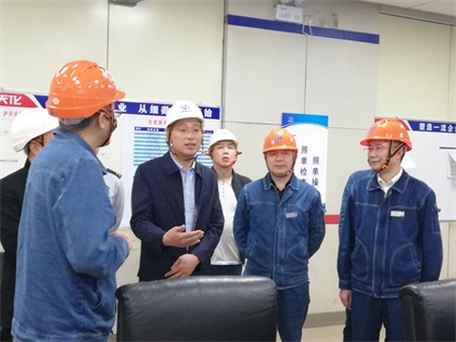 瀘州市政府副秘書長陳光明帶隊(duì)檢查公司安全工作