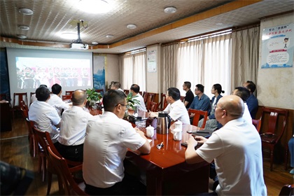 瀘天化股份公司領導班子和各基層黨組織集體收看慶祝中國共產(chǎn)黨成立100周年大會