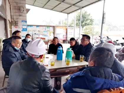 瀘天化股份公司積極跟進(jìn)華商同心文化園項目輸氣管線遷改工作