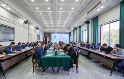 納溪化工園區(qū)項(xiàng)目規(guī)劃匯報(bào)工作會在瀘天化股份公司召開