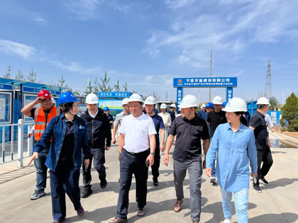 瀘天化股份公司黨委書記、董事長(zhǎng)廖廷君一行赴廣西、寧夏調(diào)研
