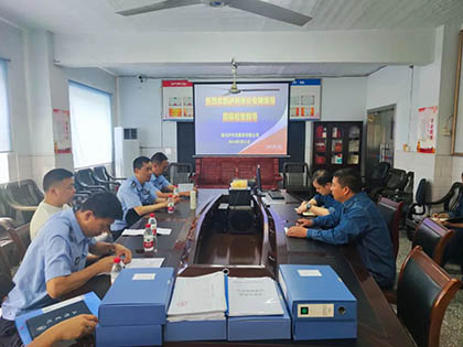 瀘州市公安局聯(lián)合檢查組來公司檢查指導(dǎo)工作