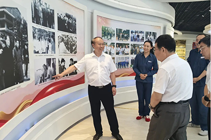 中國職業(yè)安全健康協(xié)會來我公司調(diào)研指導(dǎo)工作